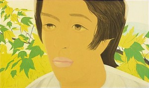 Boy With Branch by Alex KATZ