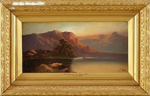Skymningslandskap by David HICKS