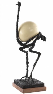 L'autruche by Diego GIACOMETTI - auction artwork with signature