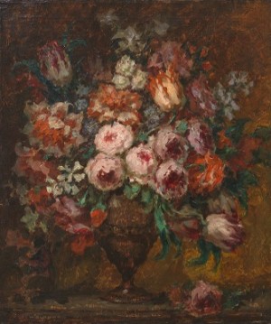 Floral Still Life by Wilhelm BLANKE - auction artwork with signature