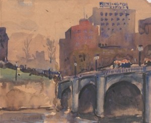 Cityscape Of Columbus Ohio by Clyde SINGER