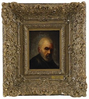 Mansporträtt - Halvprofil by Gerrit DOU