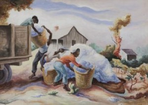 Cotton Loading by Thomas Hart BENTON