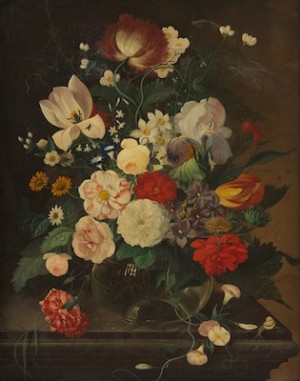 Dutch Flowers by Franz Xaver PIELER