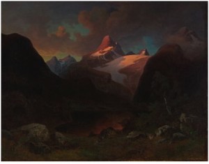 Landskap Med Romsdalshorn by Joachim FRICH