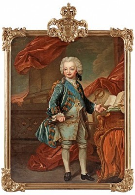 Gustav Iii Som Barn by Lorentz (The Younger) PASCH