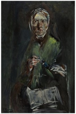 Gammel Kone by Christian KROHG