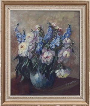 Blomsterstilleben by Ingeborg Benthine DEBOIS