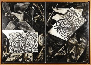 Untitled, Diptyk by Johan SCOTT