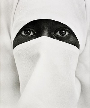 Moslem Woman, New York, 1990 by Chester The Younger HIGGINS - auction artwork with signature