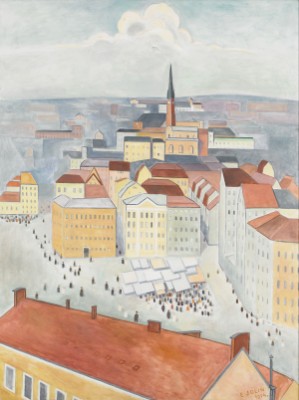 Kornhamnstorg - Stockholm Från Söder by Einar JOLIN