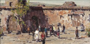 Old Mission by Burt PROCTER - auction artwork with signature