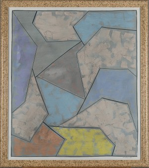 Composition by Raimo WALO - auction artwork with signature