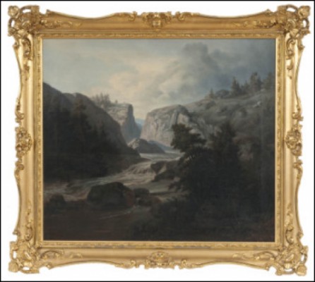 Forslandskap by Johan KNUTSON