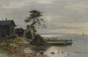 Shore Landscape by Johan KNUTSON