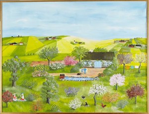 Sommar by M. NORDENSKIÖLD - auction artwork with signature