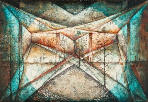 Composition by Konstanty GORBATOWSKI - auction artwork with signature