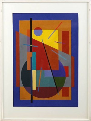 Locomotion by Mats HEIDVALL - auction artwork with signature