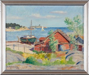 Grisslehamn by Gunnar ZETTERSTRÖM