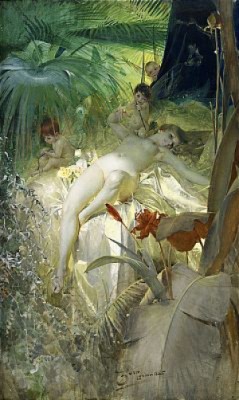 Kärleksnymf by Anders ZORN
