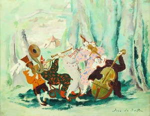 Concert Champetre by Jean Isy De BOTTON - auction artwork with signature