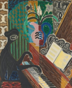 The Piano by Alexander LIBERMAN - auction artwork with signature