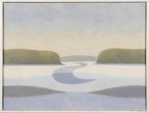 Sjölandskap Ii by Lars NYLUND