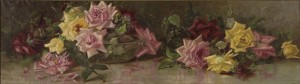 Still Life Of Roses by Frances Miller MUMAUGH - auction artwork with signature