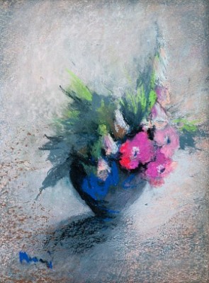 Pink Flowers by Elvi MAARNI