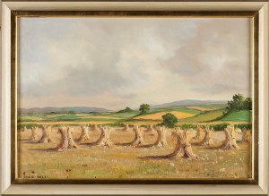 Skördelandskap by Arup JENSEN