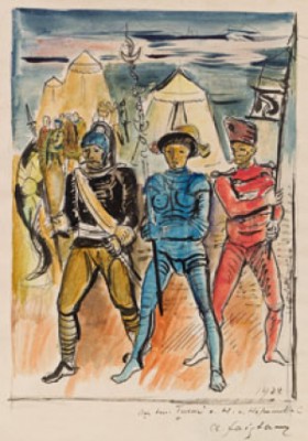 The Tower by Anton FAISTAUER - auction artwork with signature