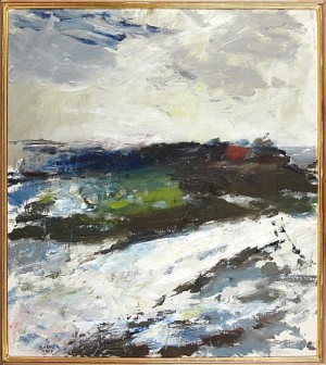 Februari, Snö Och Barmark by Gustav ARNE