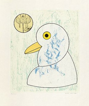 Oiseau En Peril: One Plate by Max ERNST