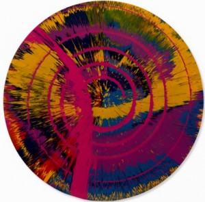 Beautiful Spectral Day Dream by (Assistant Of The Artist Damien Hirst) ROSE