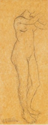 Nakenakt by Suzanne VALADON - auction artwork with signature