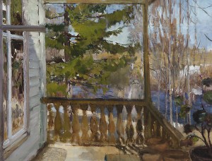 Verandah by Alexandre Grigorievich ORLOV