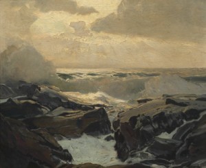 Rising Tide Monhegan by Frederick Judd WAUGH