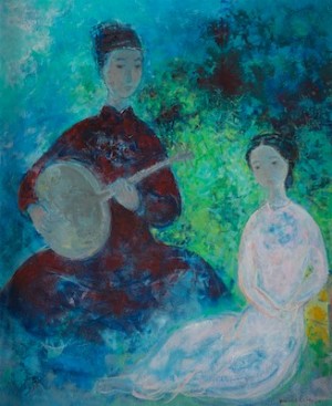 Le Joueur De Lune by Cao Dam ‘Vu Cao Dam’ VU