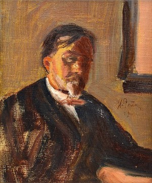Portrait Of Boris Alexandrovich Lazarevsky by Ilya Efimovich REPIN