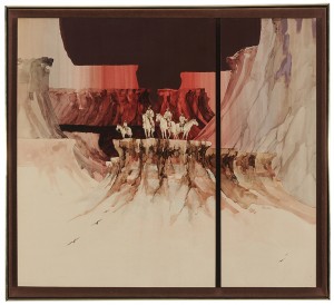 Happy Hunting Grounds by Michael ATKINSON - auction artwork with signature