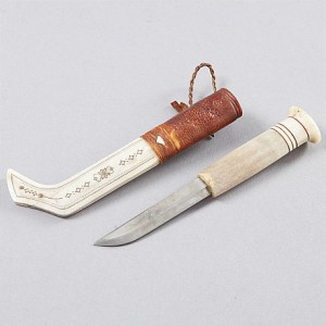 Kniv, Samearbete by Helge (Sami Artist) SUNNA