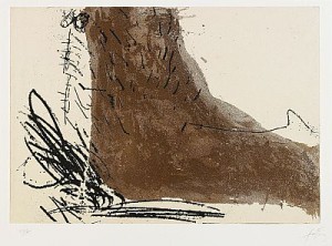 Le Pied by Antoni TAPIES