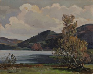 Avant Printemps Au Lac Chambon by Ernest CHANONAT - auction artwork with signature