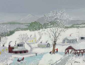 Snow Ball by Anna Mary Robertson ‘Grandma’ MOSES