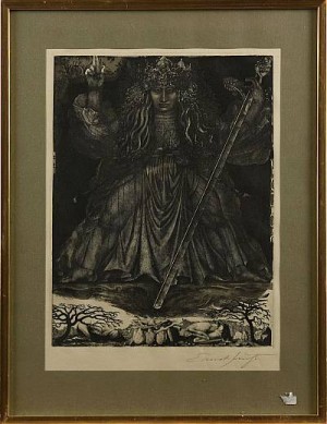 Drottningen by Ernst FUCHS