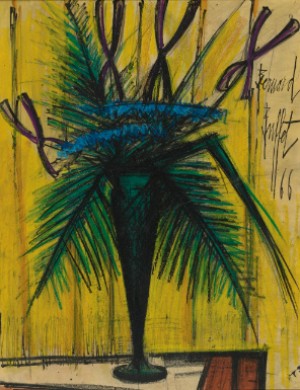 Bouquet De Fleurs, Vase Vert by Bernhard BUFFET