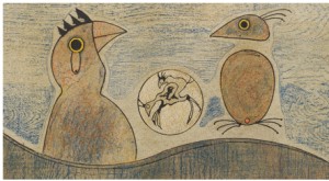 L'oiseau by Max ERNST