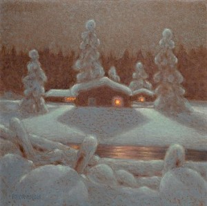 Vinternatt by Bror LINDH