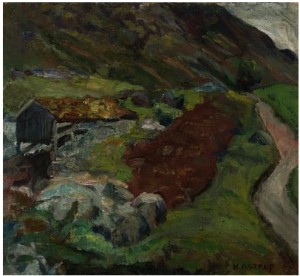 Landskap by Nicolai Johannes ASTRUP