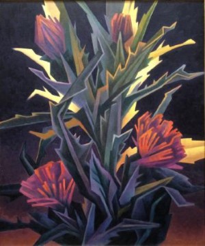 Autumnal Thistle by Ed MELL